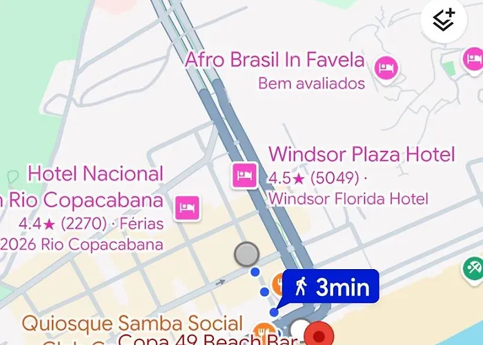 SCR-Copacabana- Confortável e Aconchegante com Portaria 24 Hs a 50 Metros da Praia Rio de Janeiro